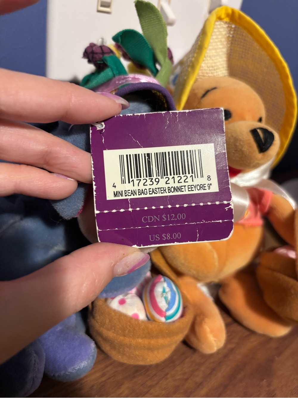 Easter Bonnet Winnie the Pooh and Eeyore Disney Store - Picture 13 of 13